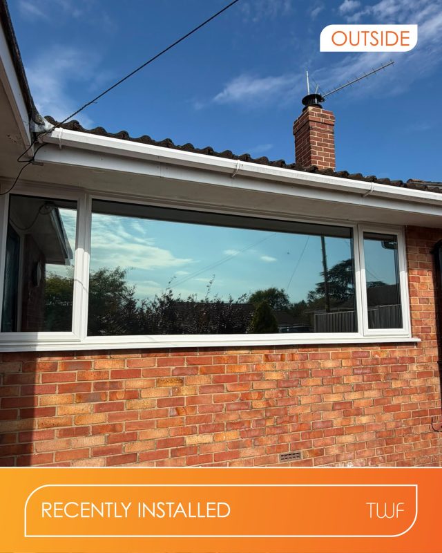 A recent residential window film installation, showing inside and outside.
The film helps reduce heat and glare from the sun, without spoiling the view.
A great option for adding privacy to ground floor windows. The reflective privacy effect works best during daylight hours, so at night we recommend using curtains or blinds.
#TechnicalWindowFilms #WindowFilm #SolarControlFilm #ResidentialWindowFilm #HeatReduction #PrivacyFilm